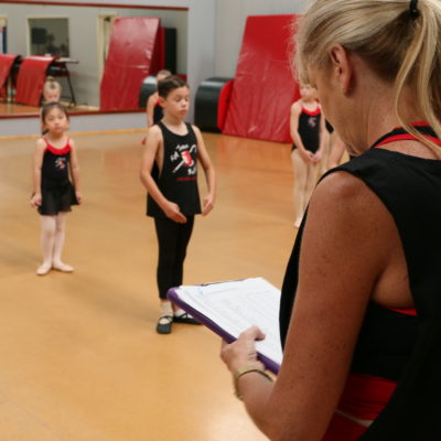 Helen Goff Teaching Classes Ballet Boy